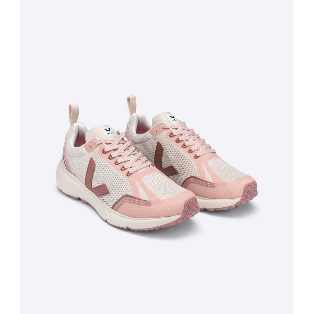 Veja CONDOR 2 ALVEOMESH Schoenen Dames Beige/Pink | NL 497PJJ